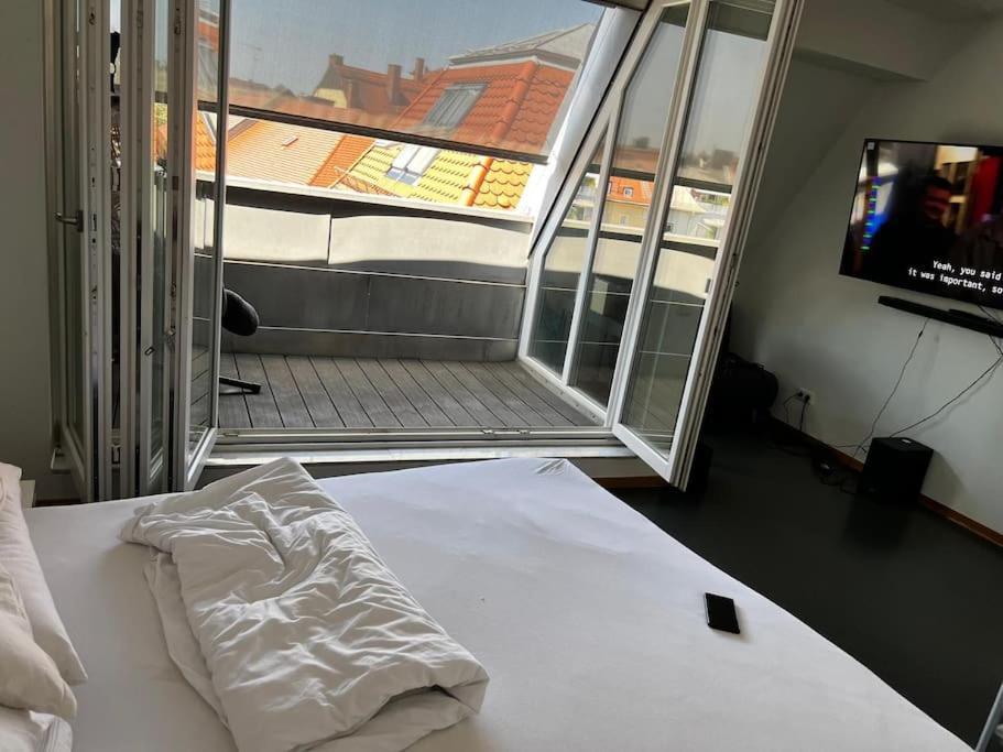 6 Zimmer Maisonette-Penthouse Pool Dachterrasse Luxus Munich Luaran gambar