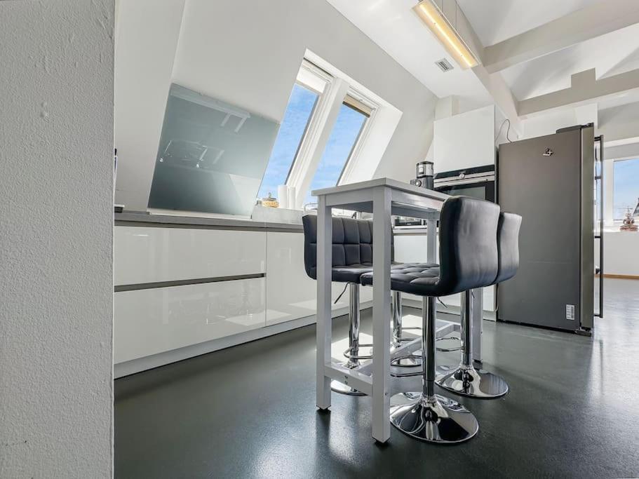 6 Zimmer Maisonette-Penthouse Pool Dachterrasse Luxus Munich Luaran gambar