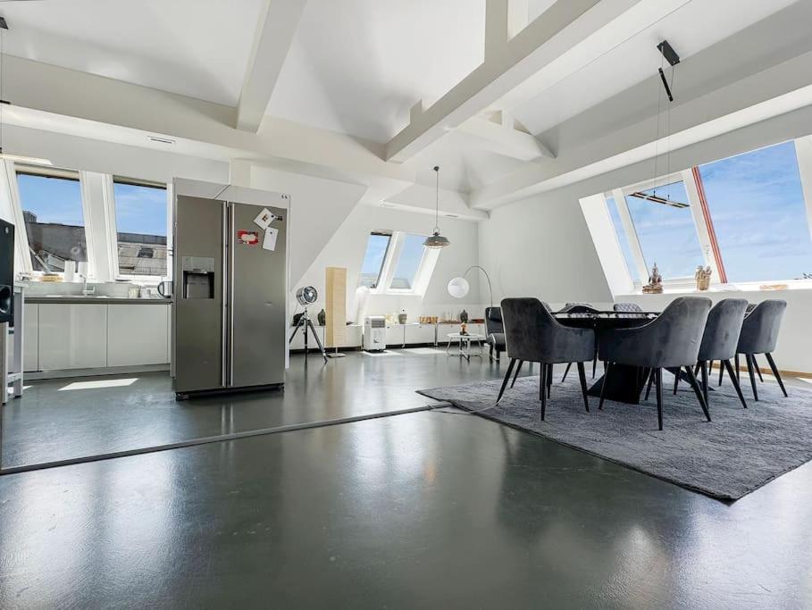 6 Zimmer Maisonette-Penthouse Pool Dachterrasse Luxus Munich Luaran gambar